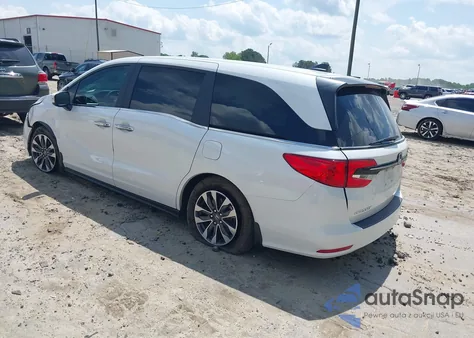 2022 Honda Odyssey Ex-L z USA, uszkodzony, nr VIN 5FNRL6H74NB041968